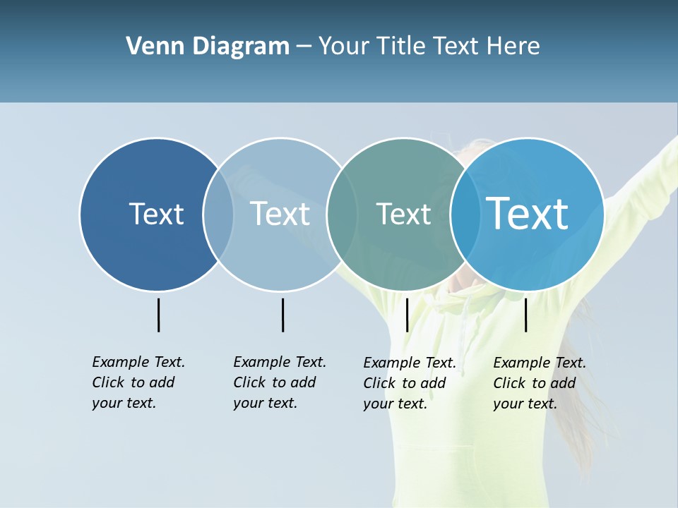 Girl In Uniform PowerPoint Template