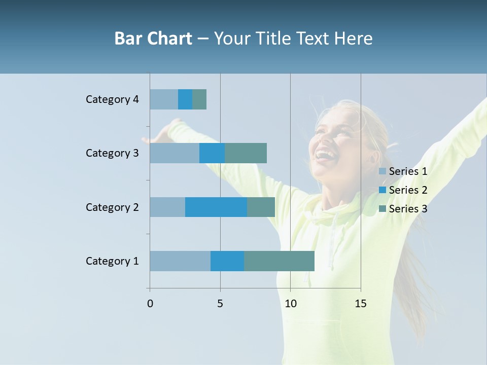 Girl In Uniform PowerPoint Template