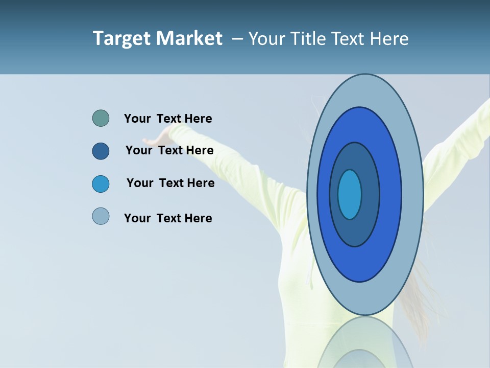 Girl In Uniform PowerPoint Template