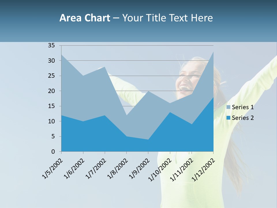 Girl In Uniform PowerPoint Template