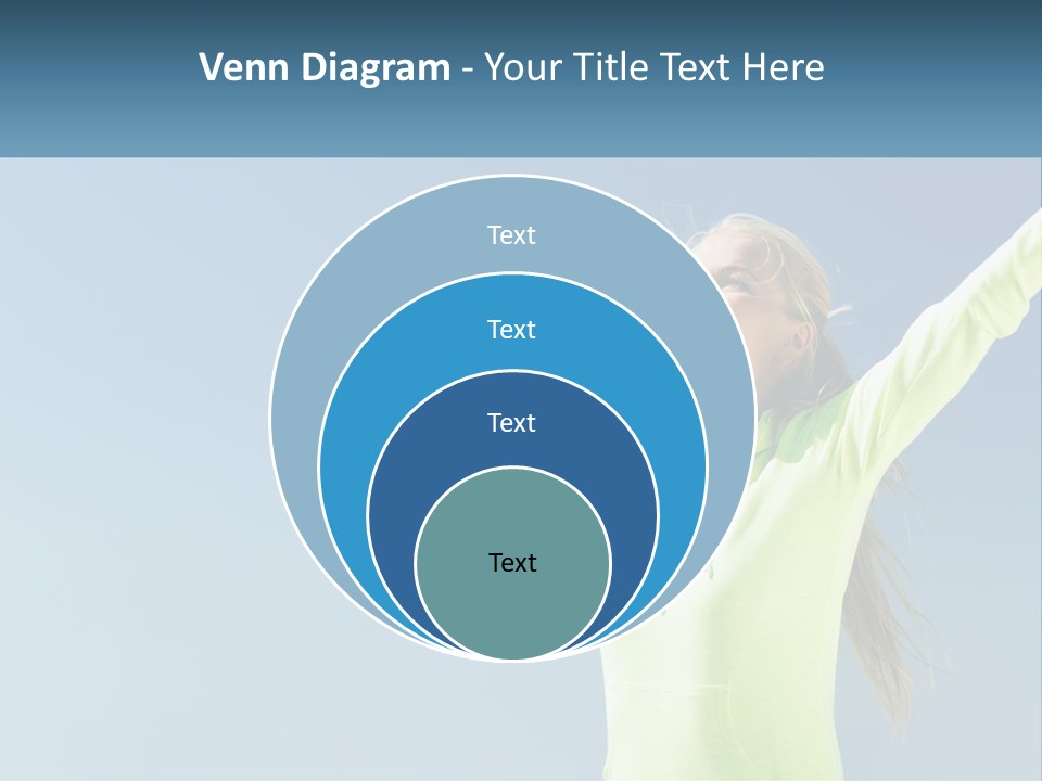 Girl In Uniform PowerPoint Template