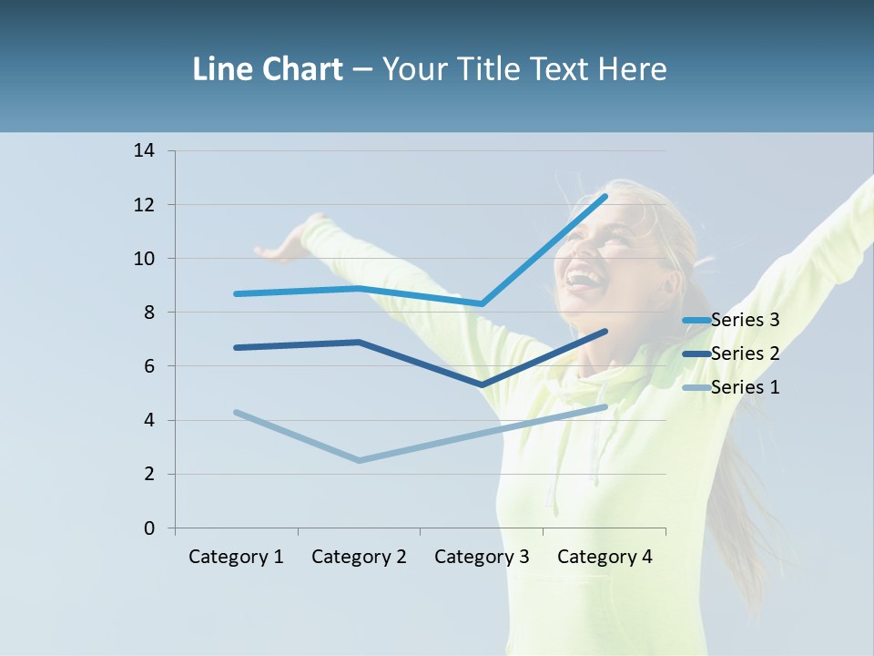 Girl In Uniform PowerPoint Template