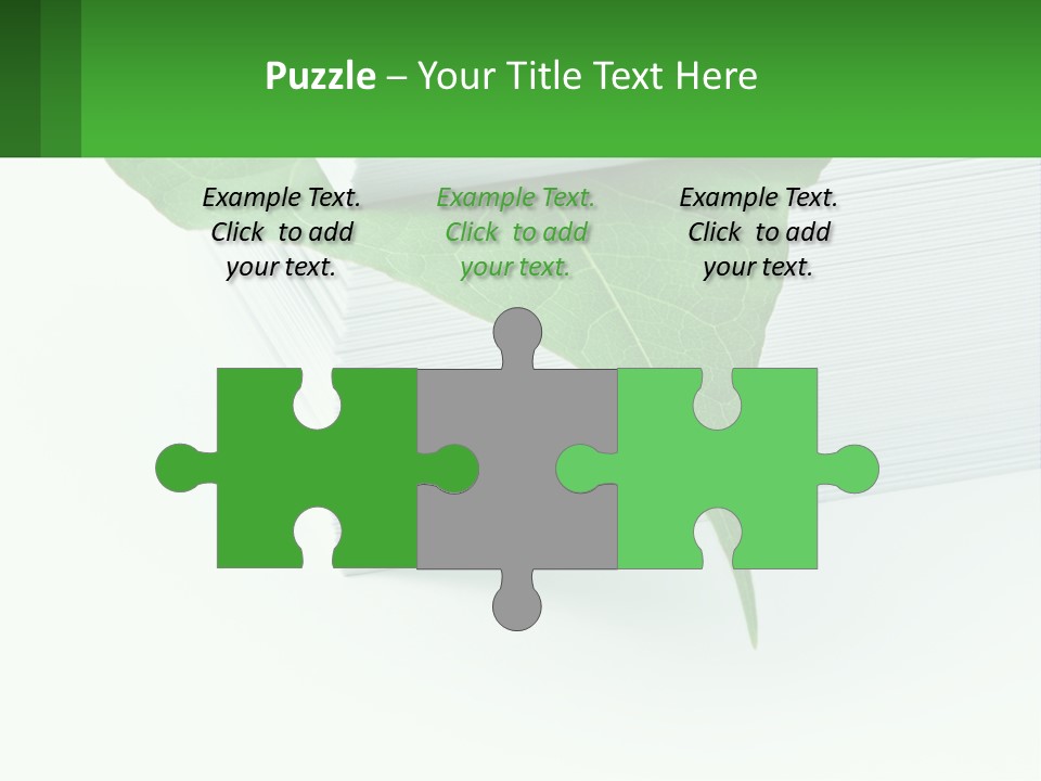 Eco Paper PowerPoint Template