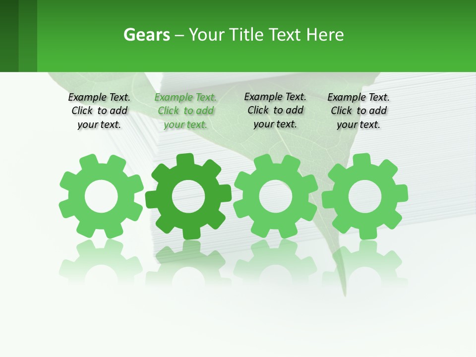 Eco Paper PowerPoint Template