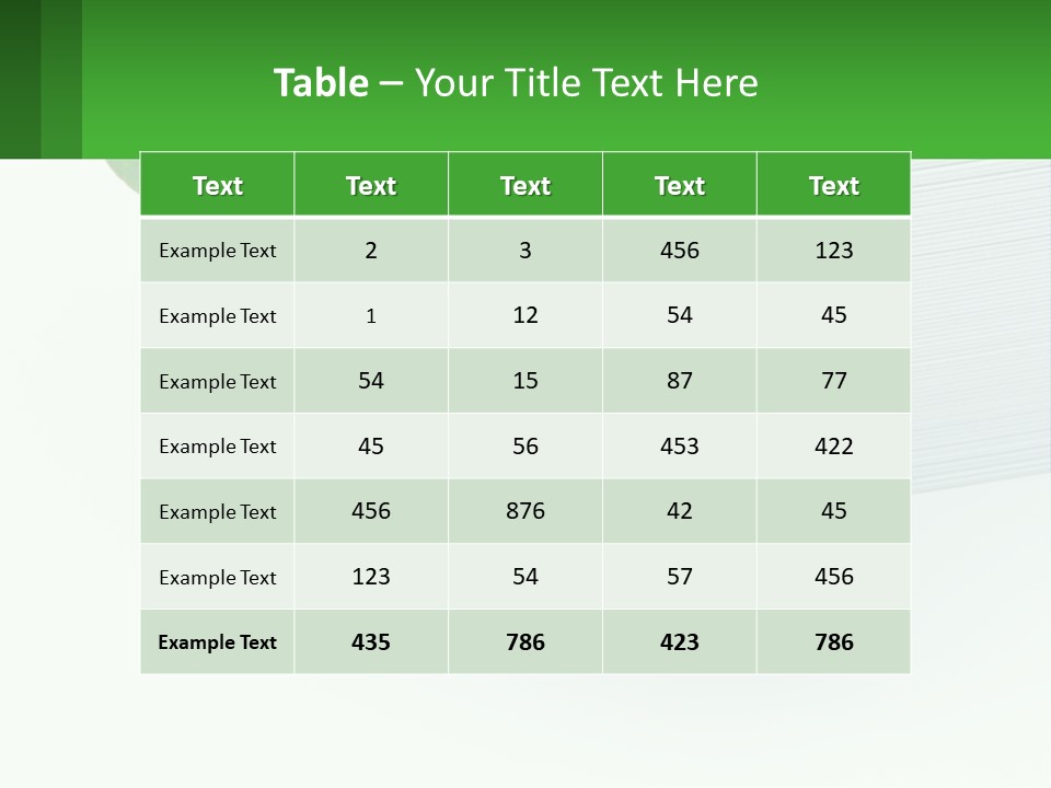 Eco Paper PowerPoint Template