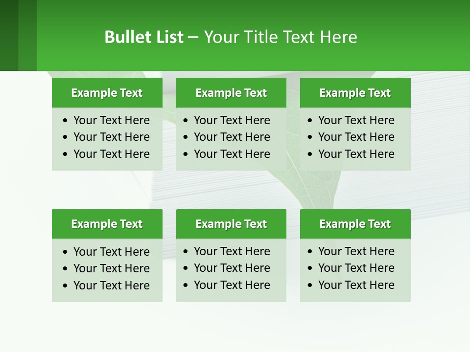 Eco Paper PowerPoint Template
