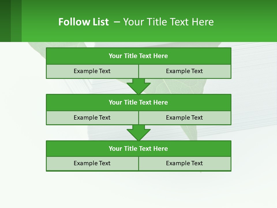 Eco Paper PowerPoint Template