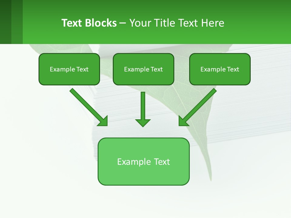 Eco Paper PowerPoint Template