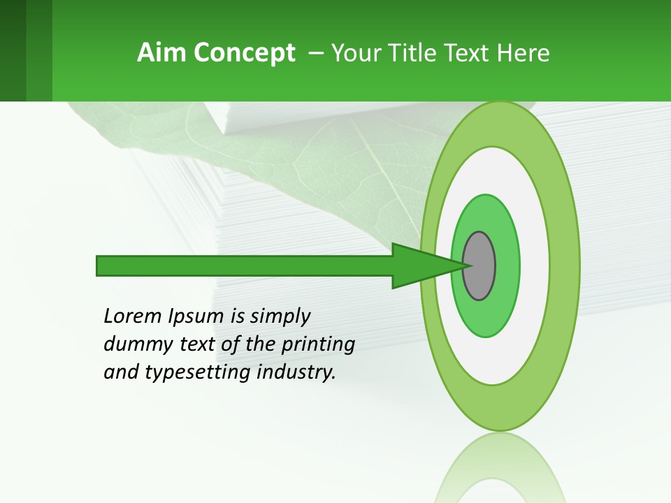 Eco Paper PowerPoint Template