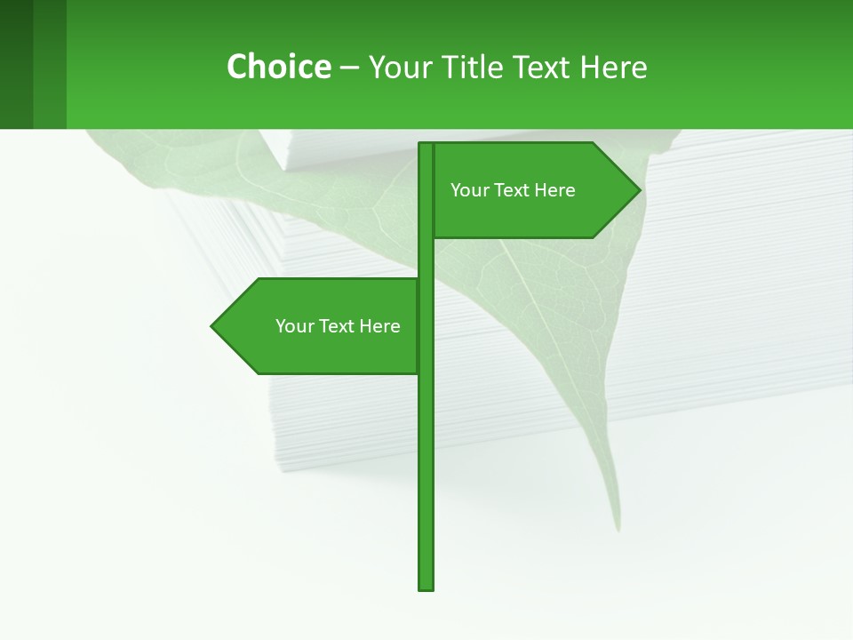 Eco Paper PowerPoint Template