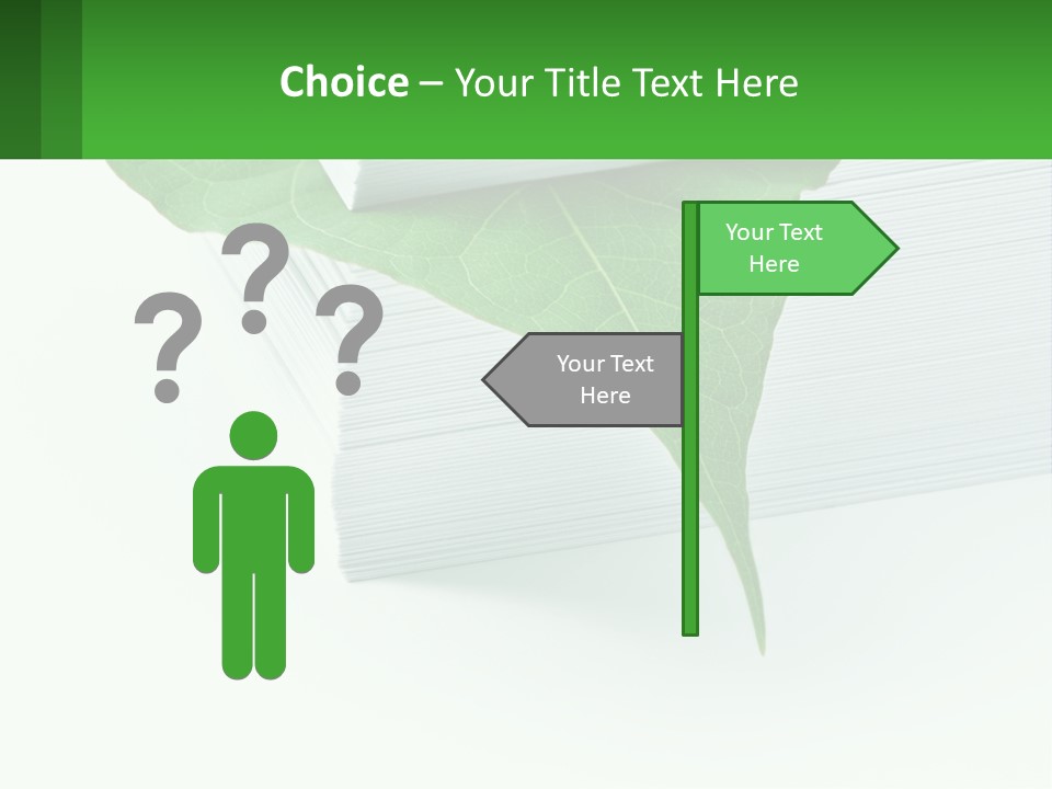 Eco Paper PowerPoint Template