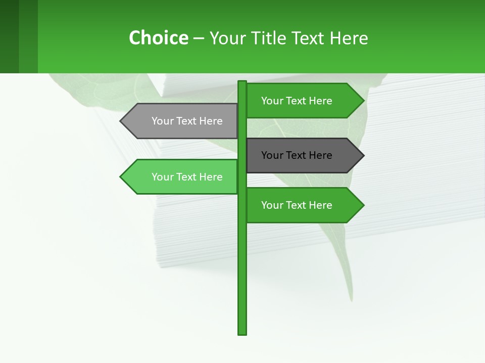 Eco Paper PowerPoint Template
