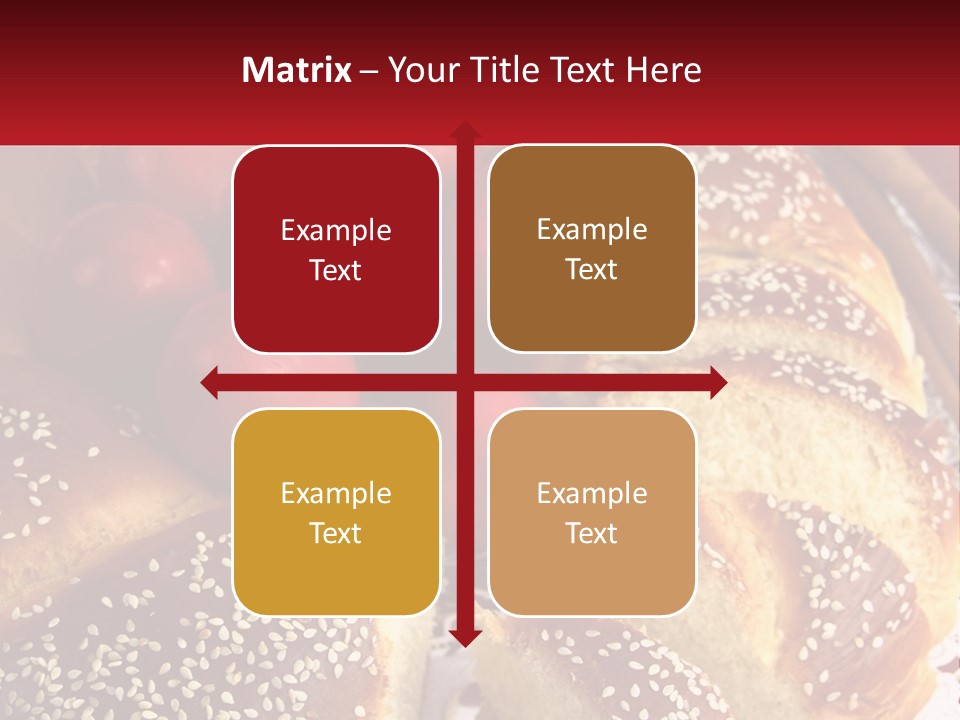 Bread And Tomatoes PowerPoint Template