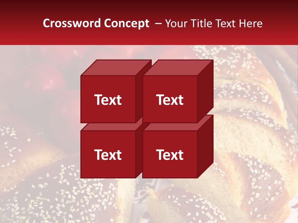 Bread And Tomatoes PowerPoint Template
