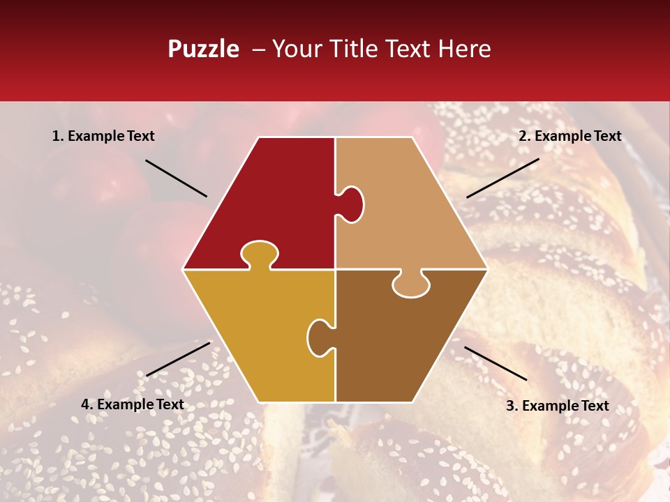 Bread And Tomatoes PowerPoint Template