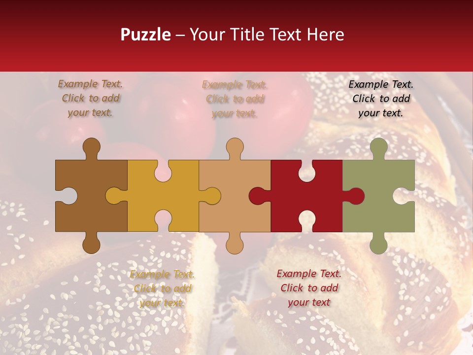 Bread And Tomatoes PowerPoint Template