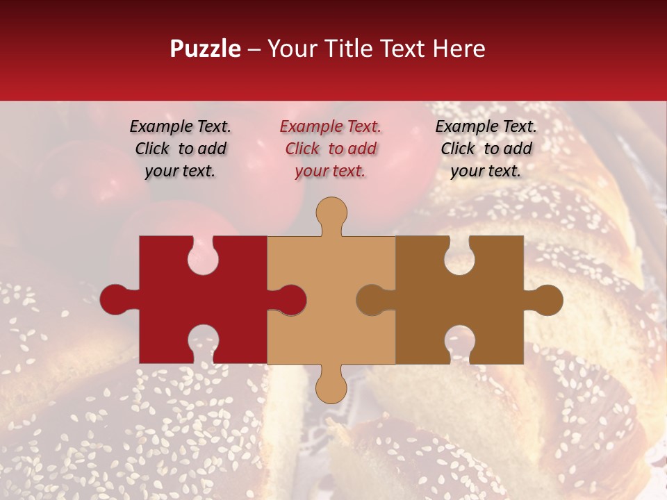 Bread And Tomatoes PowerPoint Template