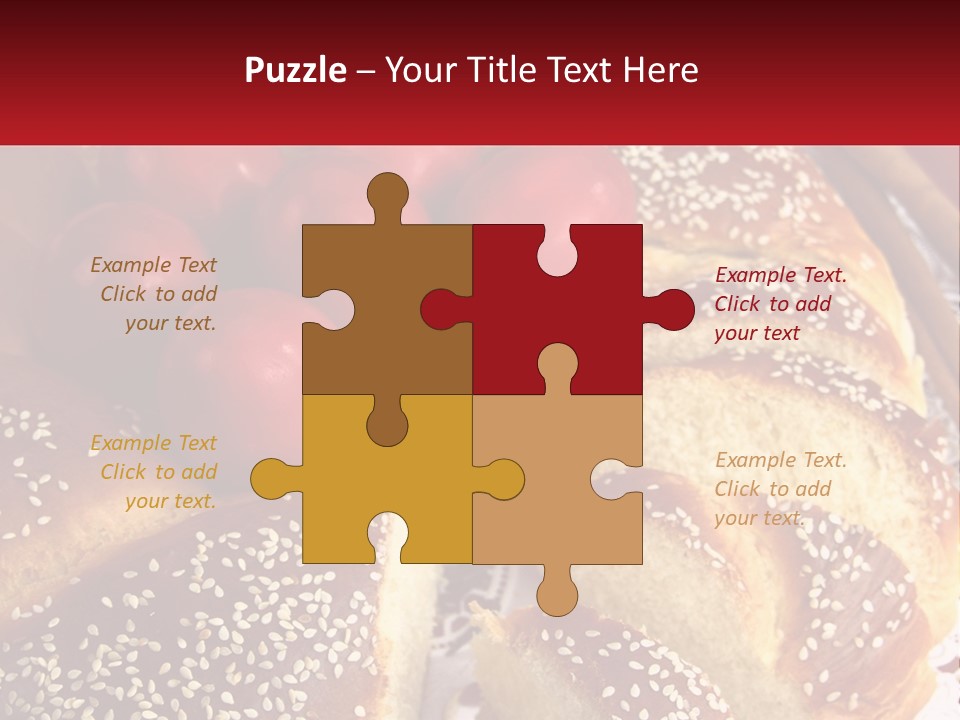 Bread And Tomatoes PowerPoint Template