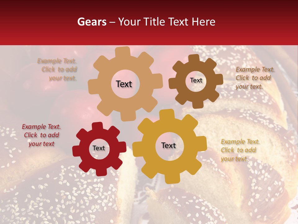 Bread And Tomatoes PowerPoint Template