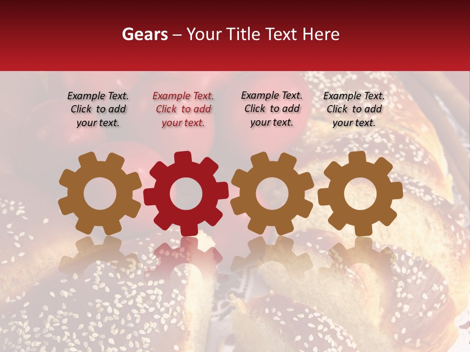 Bread And Tomatoes PowerPoint Template