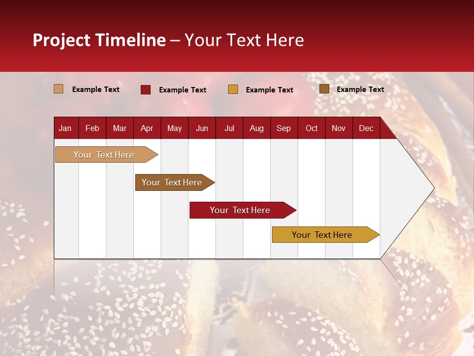 Bread And Tomatoes PowerPoint Template
