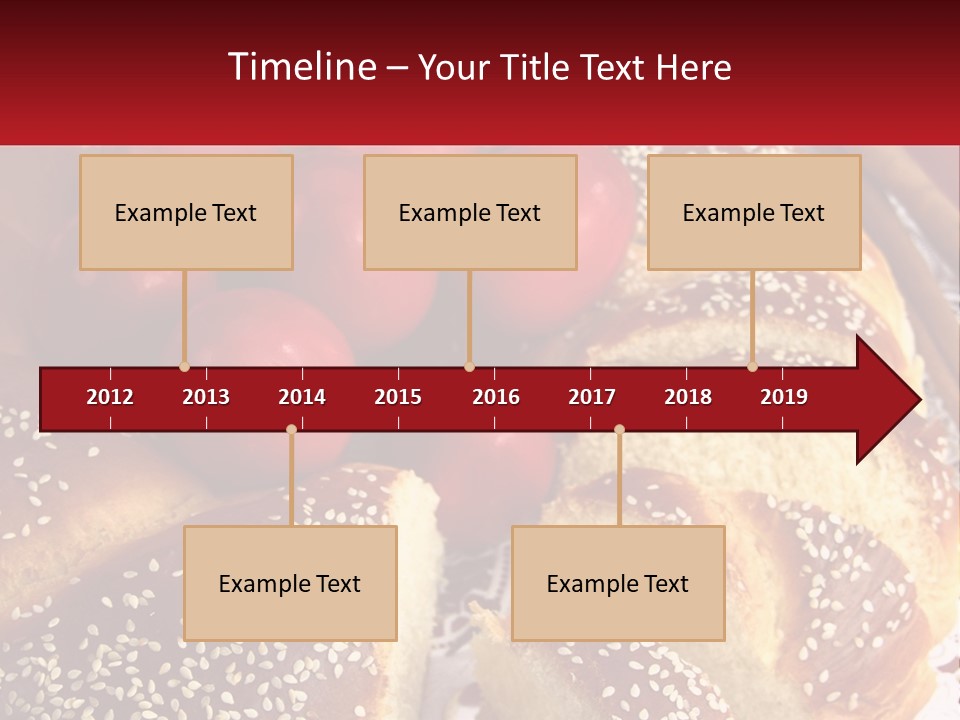 Bread And Tomatoes PowerPoint Template