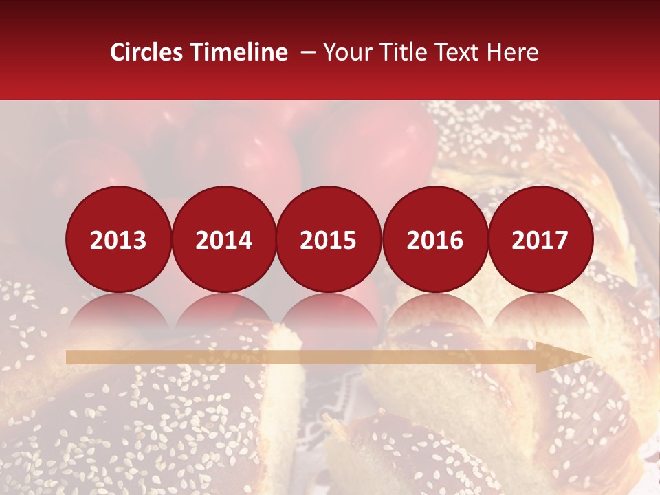 Bread And Tomatoes PowerPoint Template