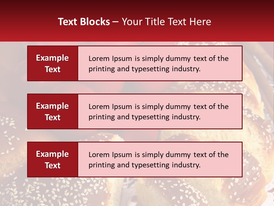 Bread And Tomatoes PowerPoint Template