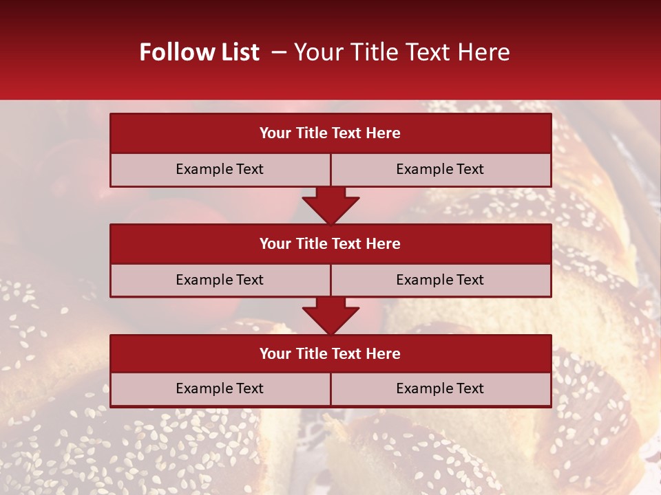 Bread And Tomatoes PowerPoint Template