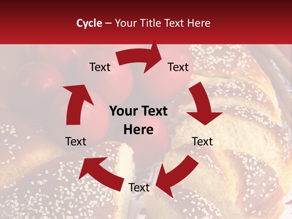 Bread And Tomatoes PowerPoint Template