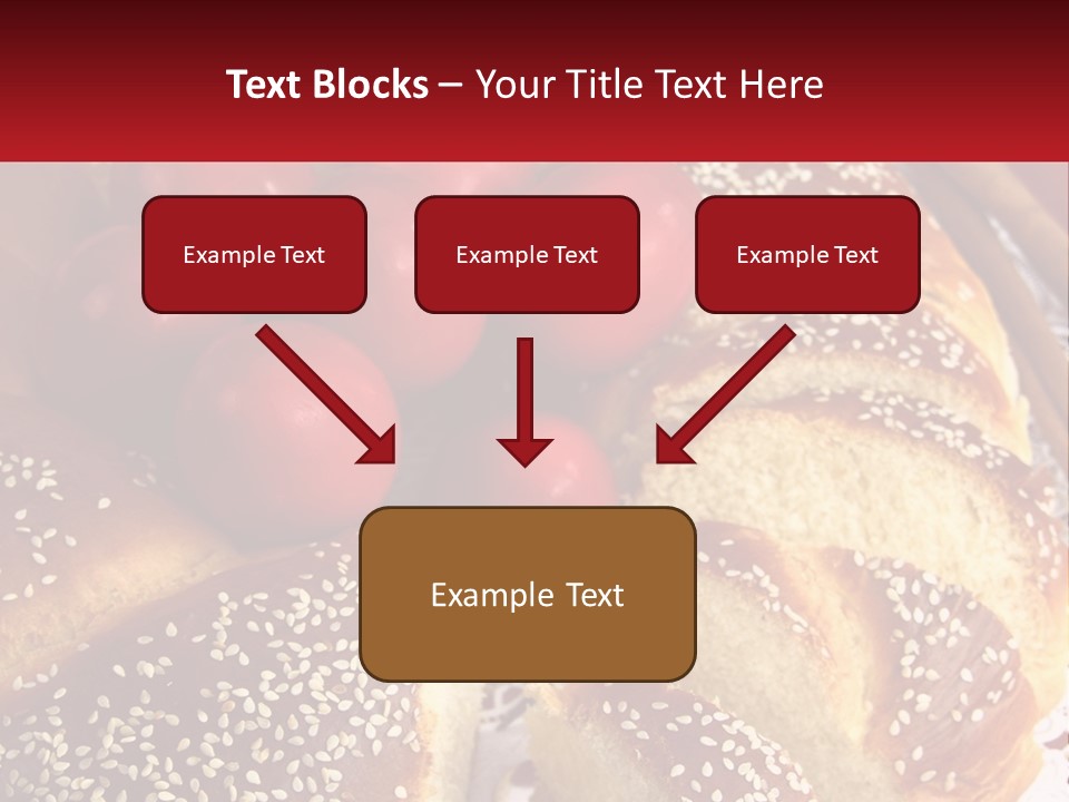 Bread And Tomatoes PowerPoint Template