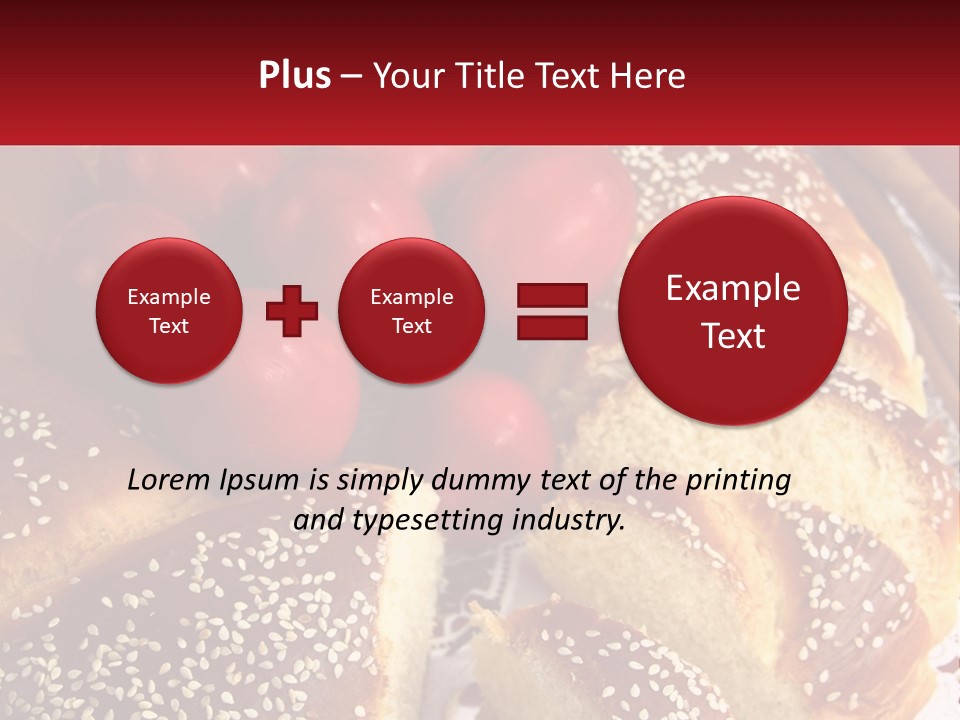 Bread And Tomatoes PowerPoint Template