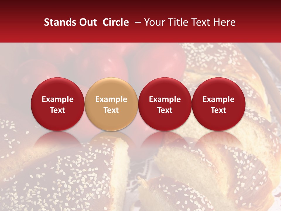 Bread And Tomatoes PowerPoint Template