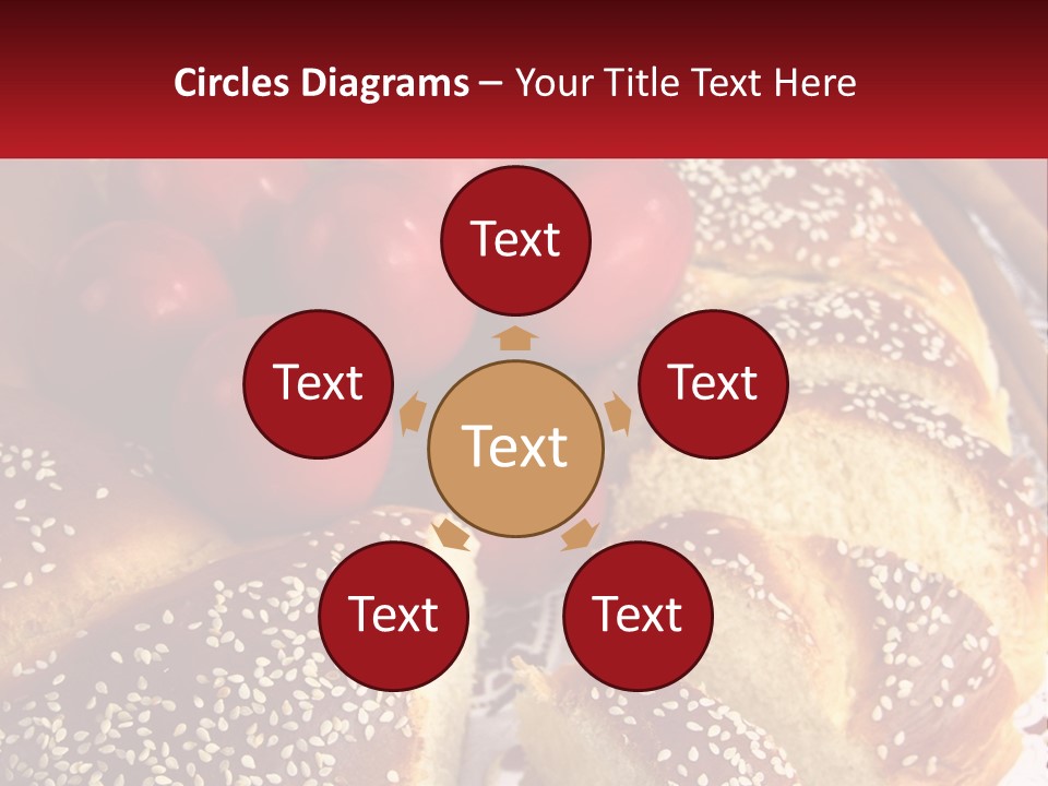 Bread And Tomatoes PowerPoint Template