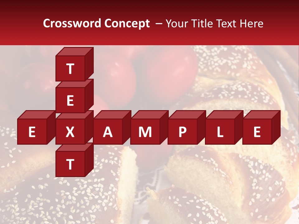 Bread And Tomatoes PowerPoint Template