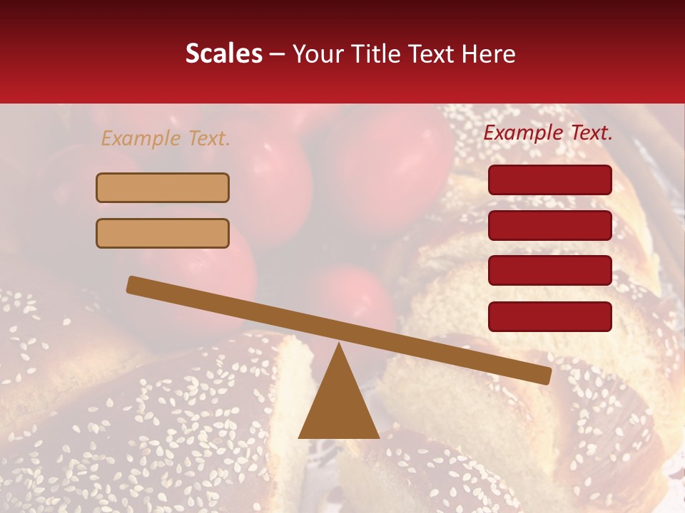 Bread And Tomatoes PowerPoint Template