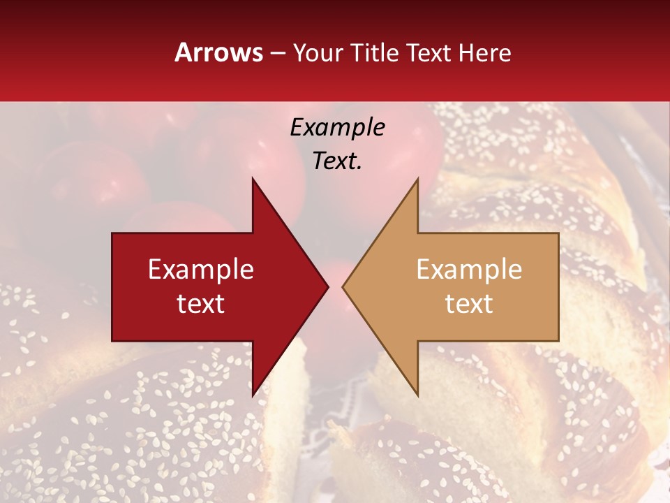 Bread And Tomatoes PowerPoint Template
