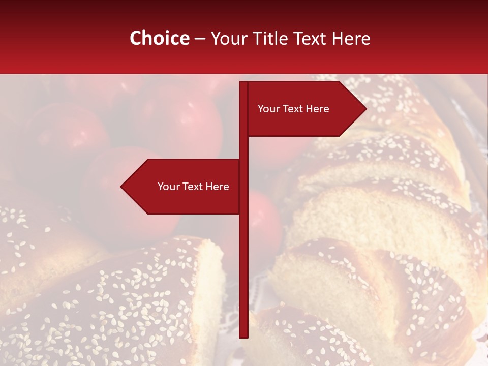 Bread And Tomatoes PowerPoint Template