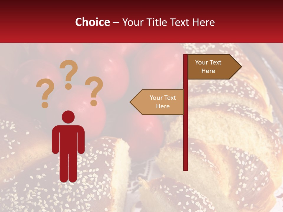 Bread And Tomatoes PowerPoint Template