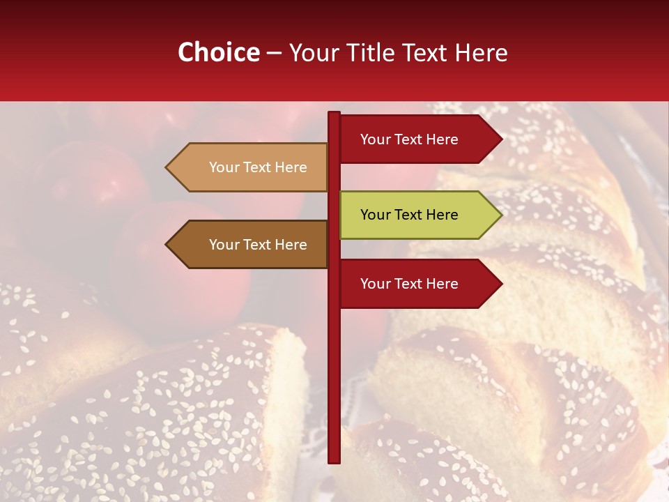 Bread And Tomatoes PowerPoint Template