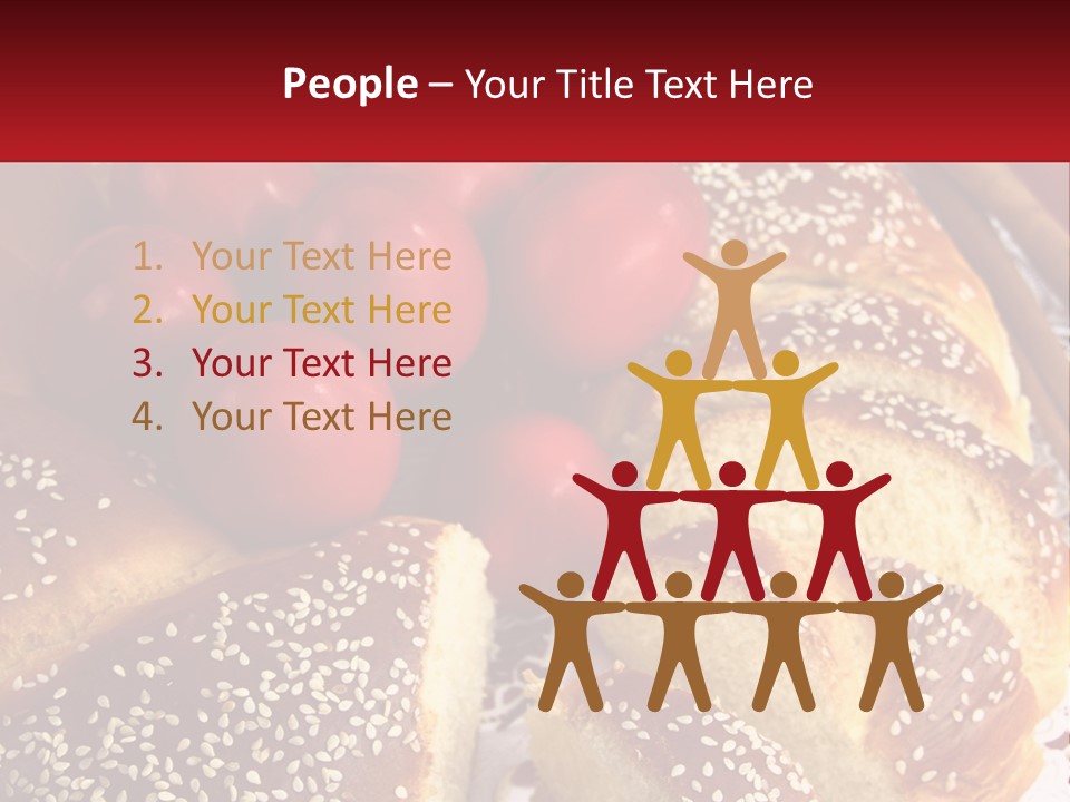 Bread And Tomatoes PowerPoint Template