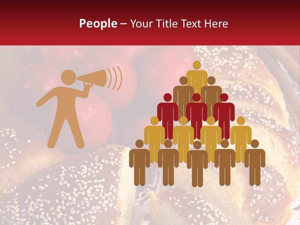 Bread And Tomatoes PowerPoint Template