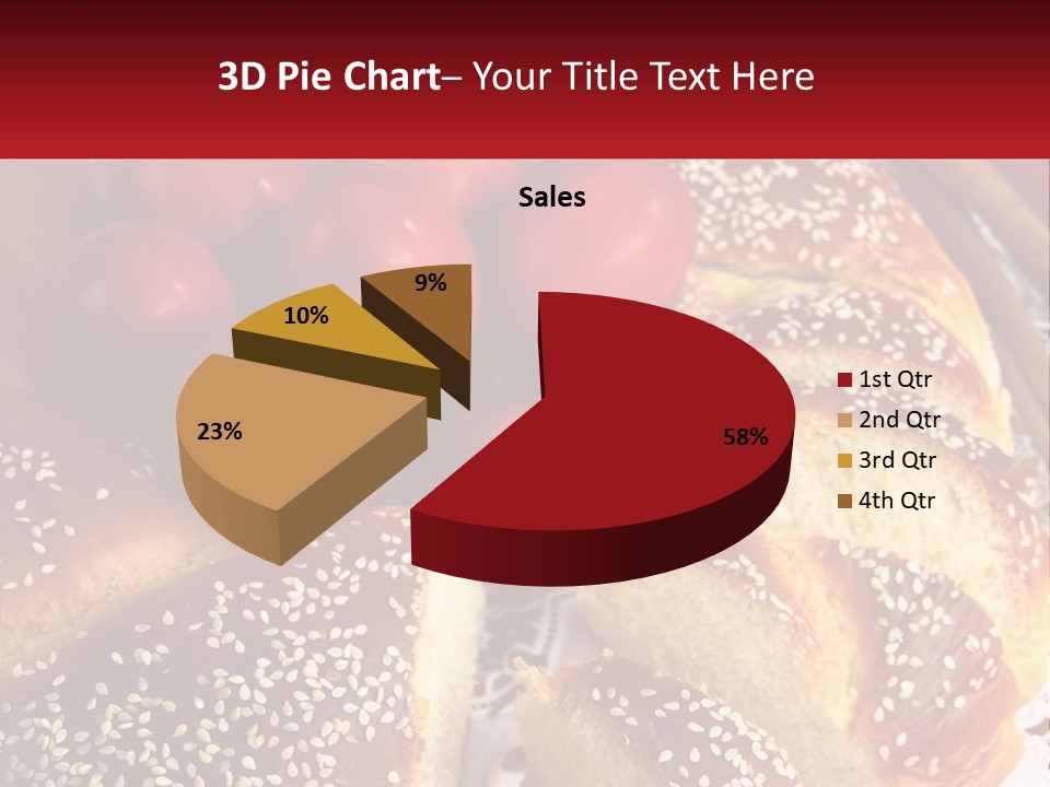 Bread And Tomatoes PowerPoint Template