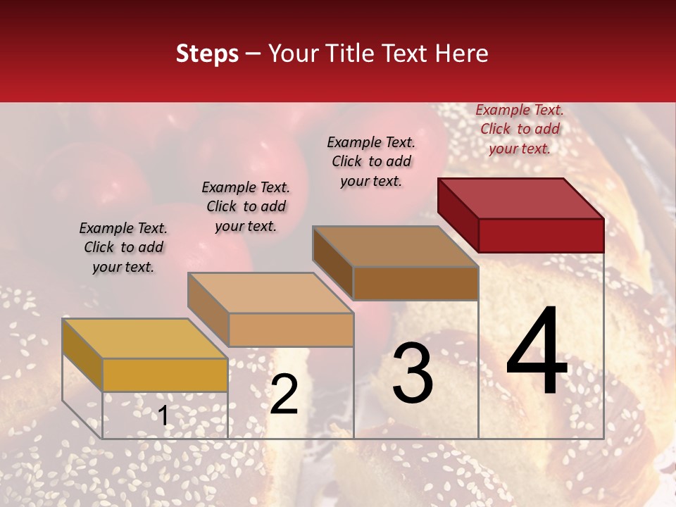 Bread And Tomatoes PowerPoint Template