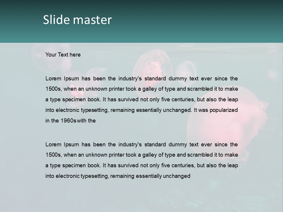 Jellyfish PowerPoint Template