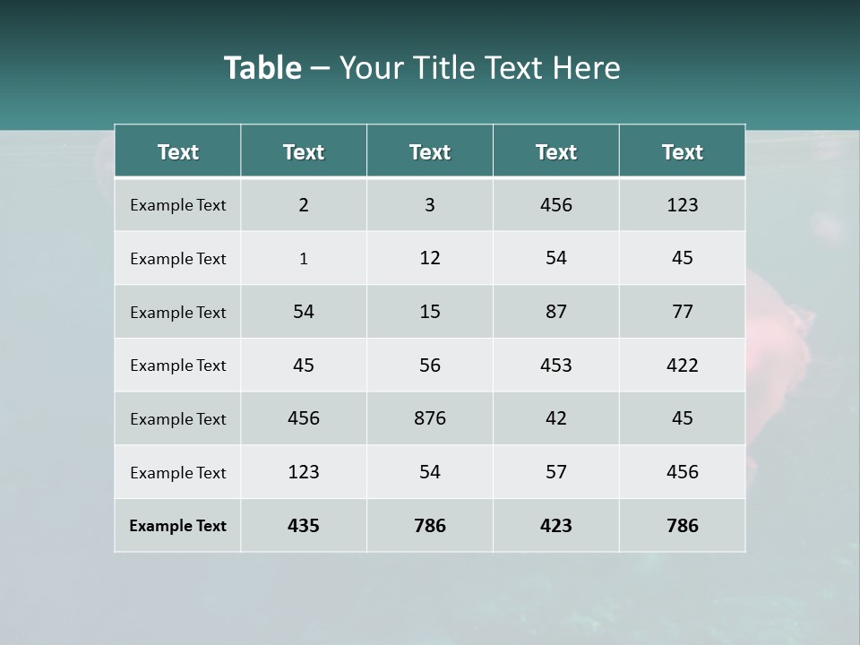 Jellyfish PowerPoint Template