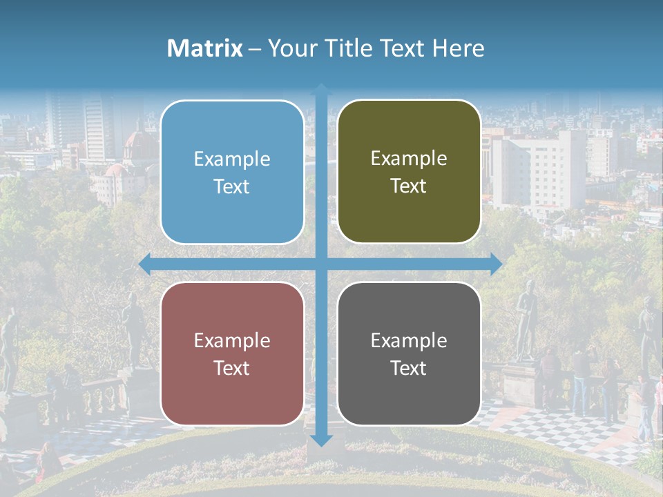 Park In The City PowerPoint Template