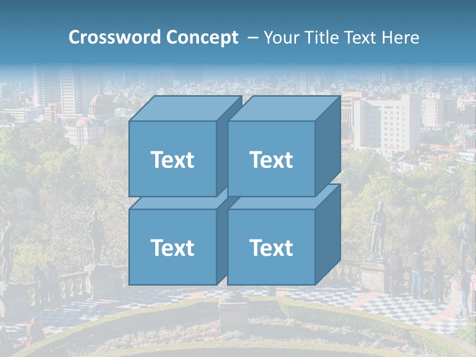 Park In The City PowerPoint Template
