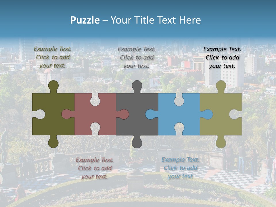 Park In The City PowerPoint Template