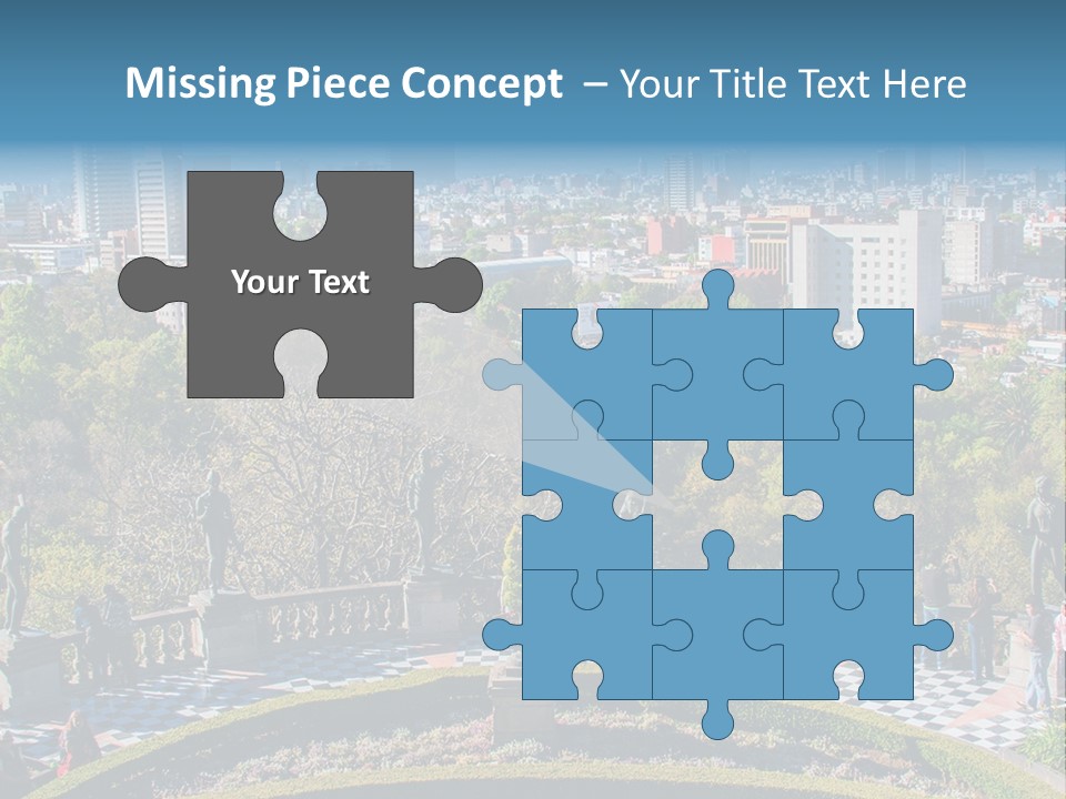 Park In The City PowerPoint Template